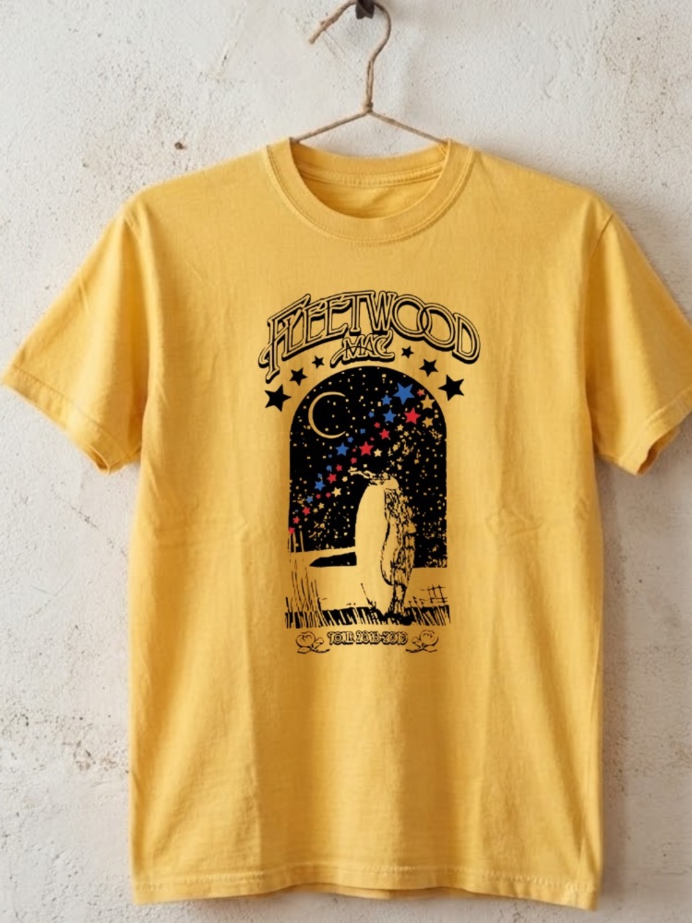 Fleetwood Mac Starry Penguin T-Shirt | Classic Rock | Whimsical  | Band fans
